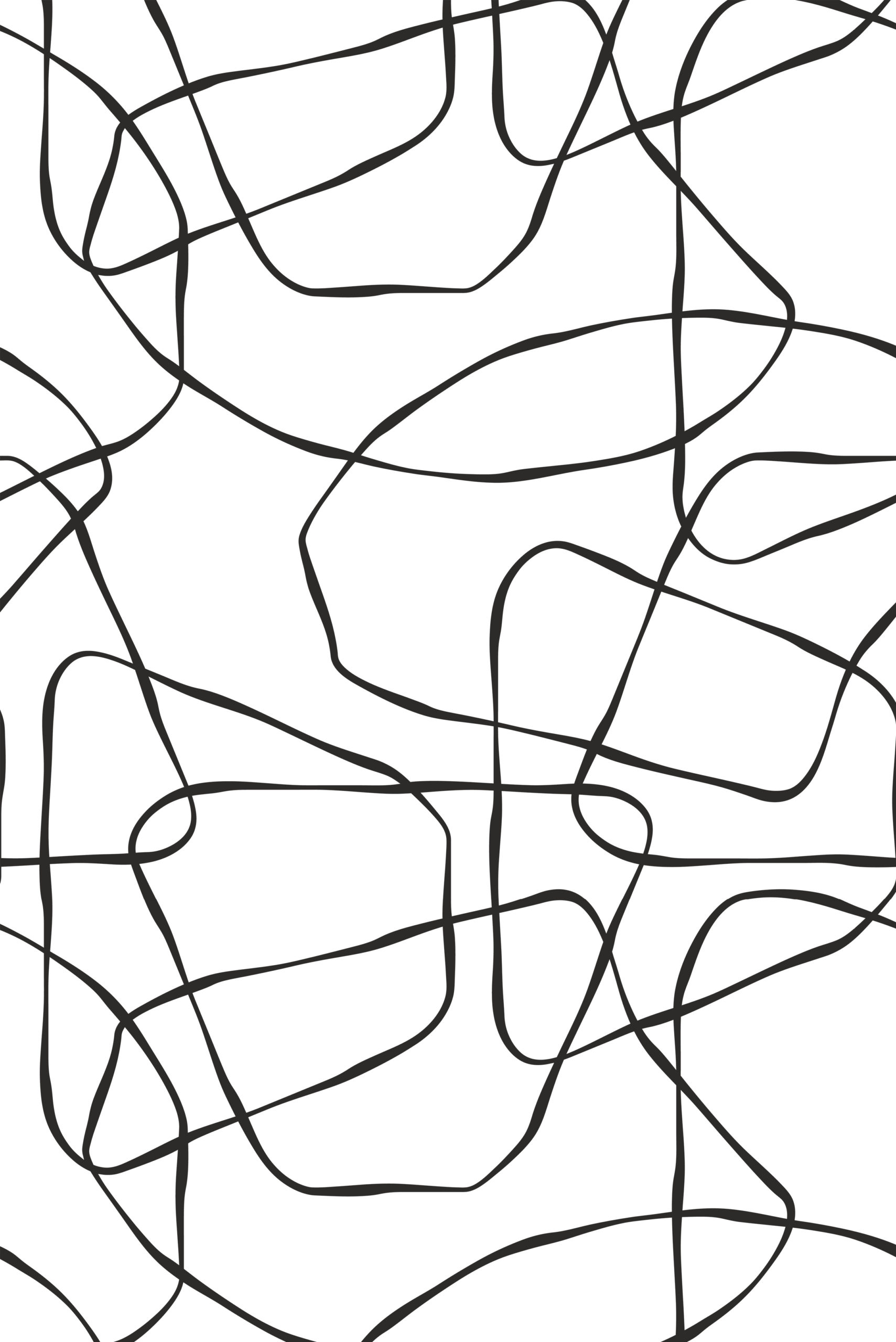 papier peint n23 dessin dessin lignes modernes noir et blanc