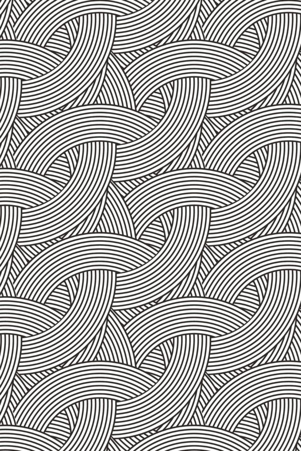Bandes Décoratives IKEA Pour Plinthes - Motif Nœuds Blanc, Or Et Bleu, Rouleau 10m X 12cm