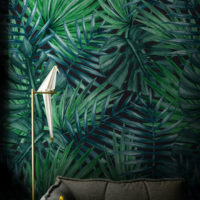 papel pintado nº 76 hoja tropical