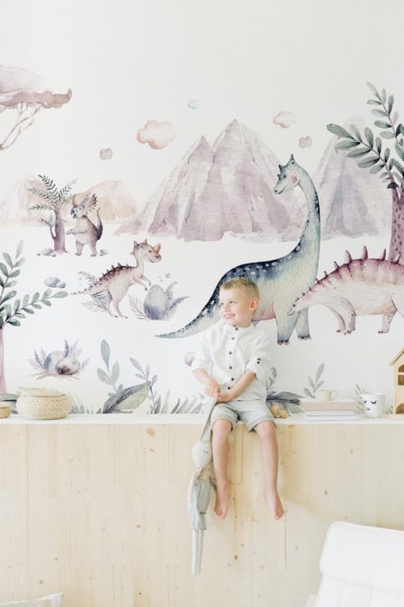 papier peint enfant n°118 dino