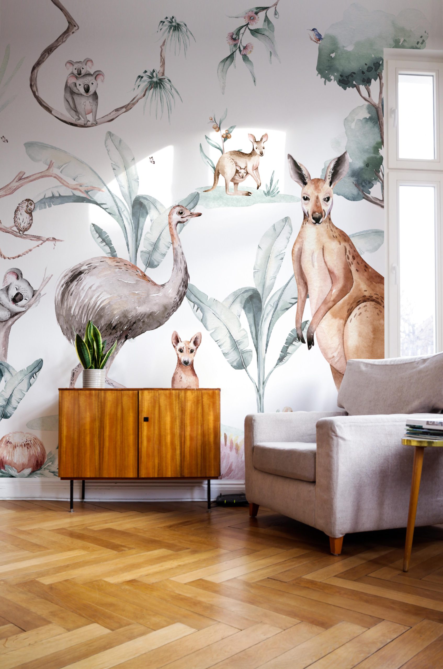 papier peint n°120 papier peint n°120 animaux d'Australie