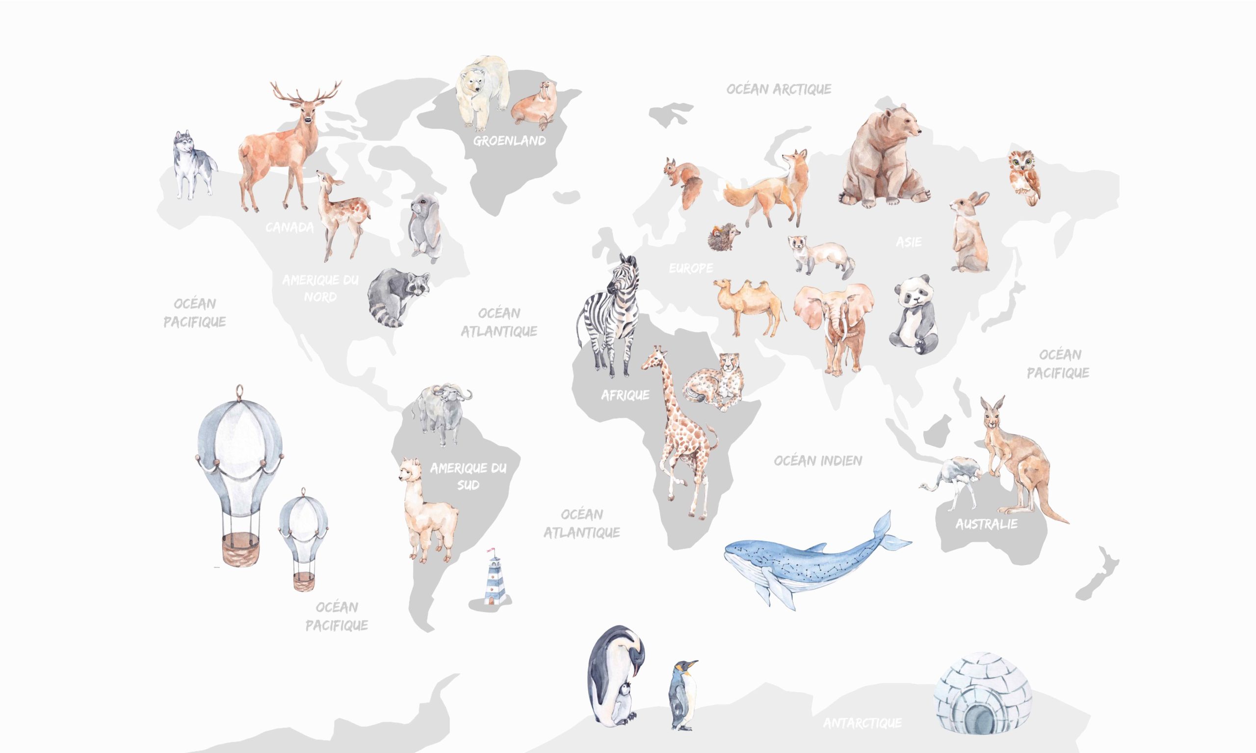 n128 papier peint carte du monde