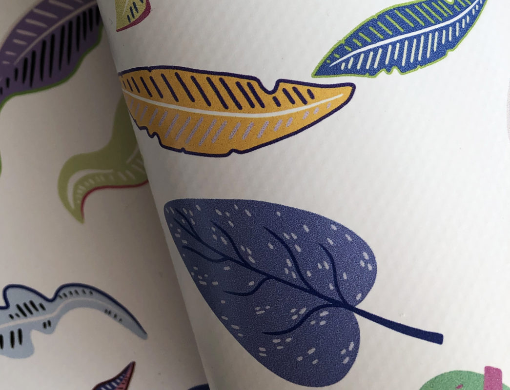 Papier peint palmiers noir & blanc - Wellpapers