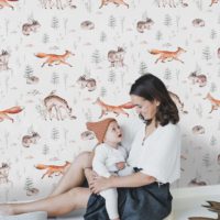 Papier peint N°137 renard