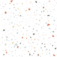 N174 terrazzo pop coloré multicolore motif