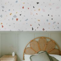 N174 terrazzo pop coloré multicolore chambre jolie