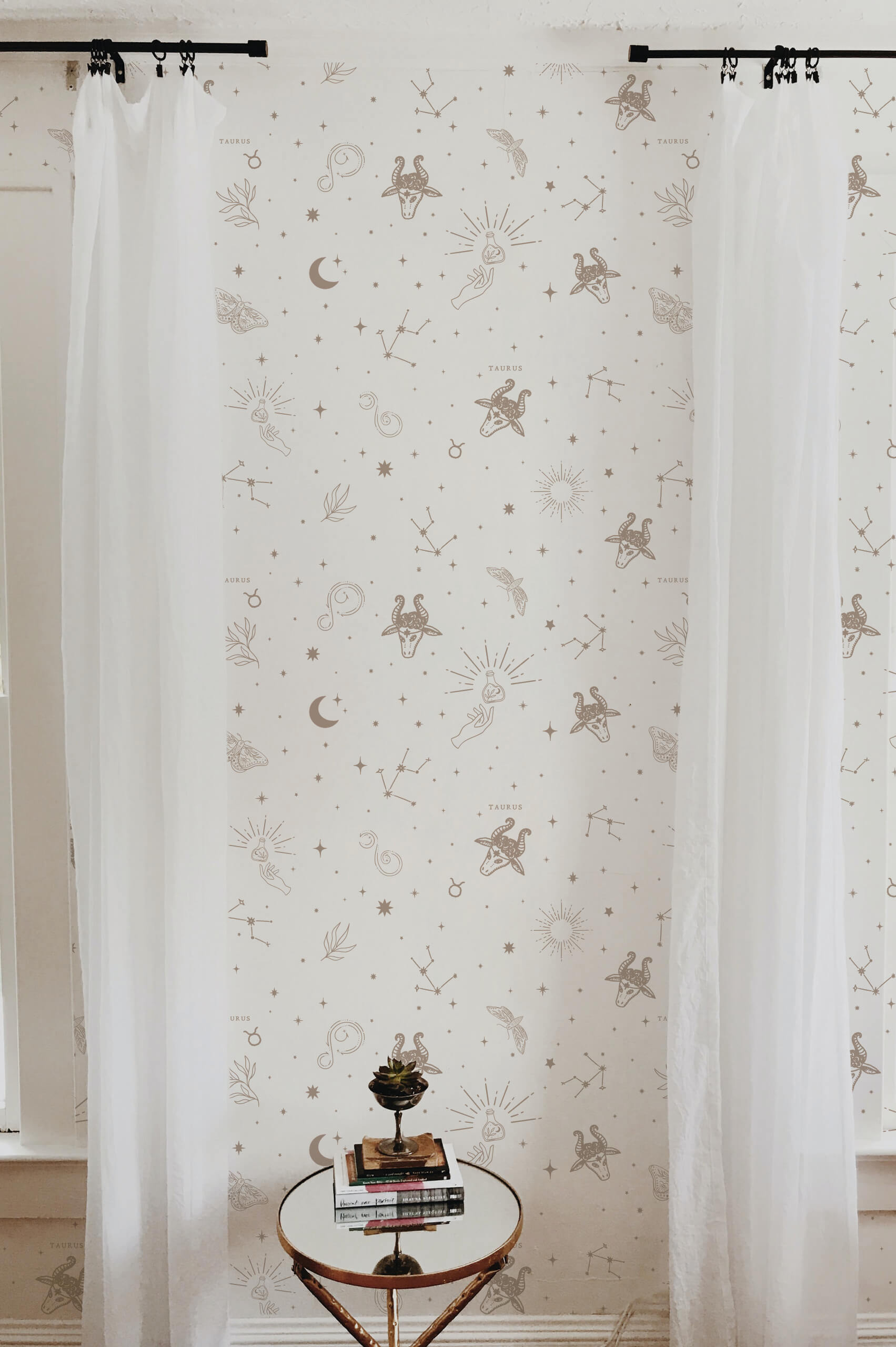 papier peint signe astro taureau