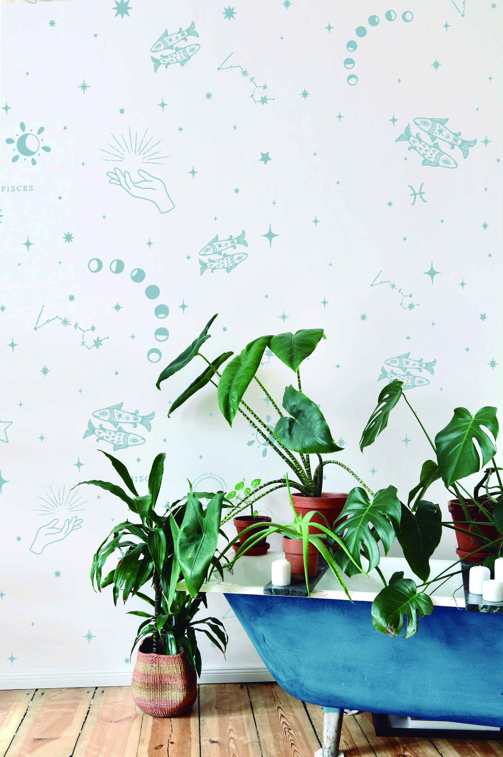 papier signe du zodiaque poisson