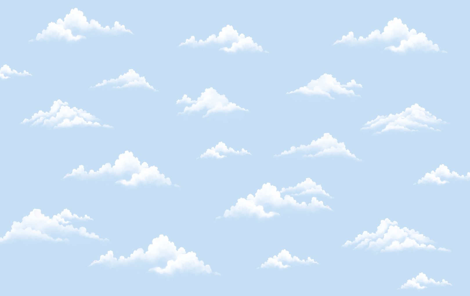 papier peint tête dans les nuages