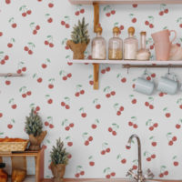 papier peint cherry