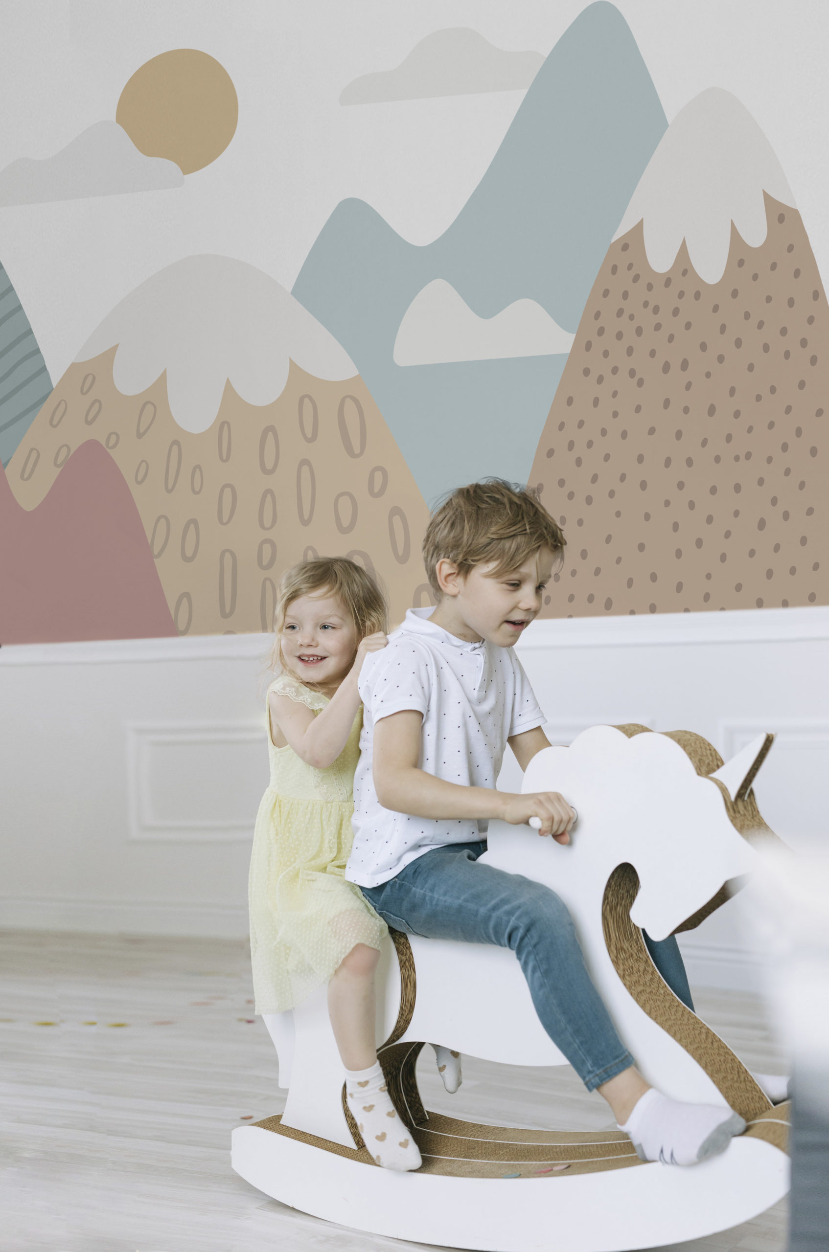 n225-2 papier peint montagnes glacés