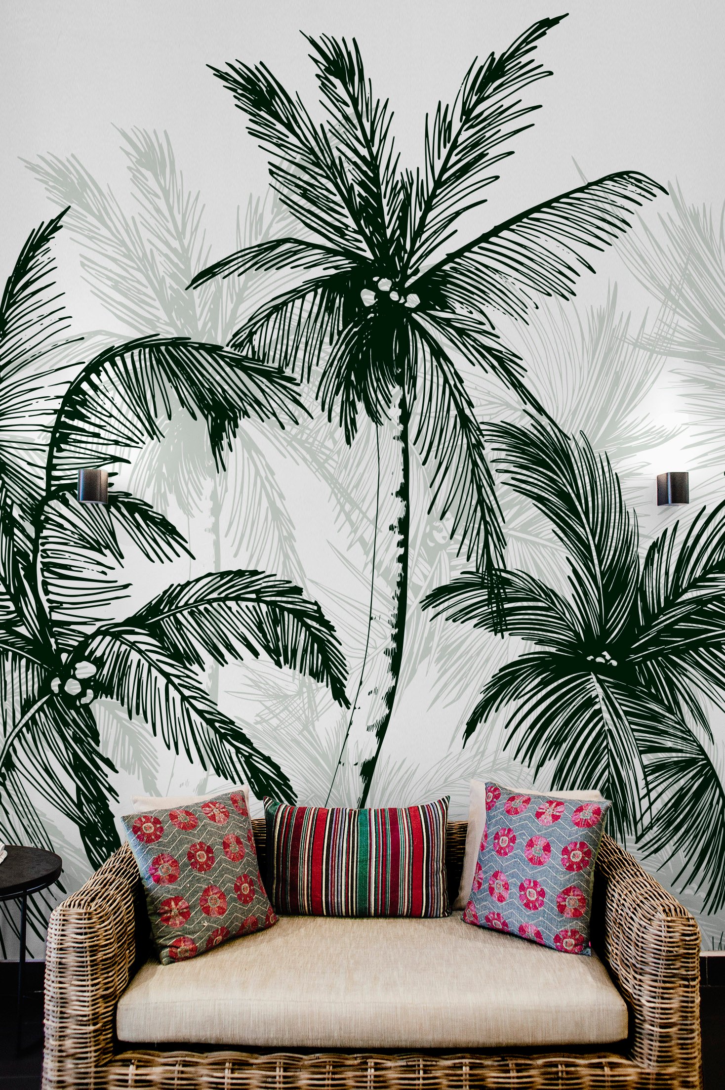 inspiration décorative papier peint jungle panoramique