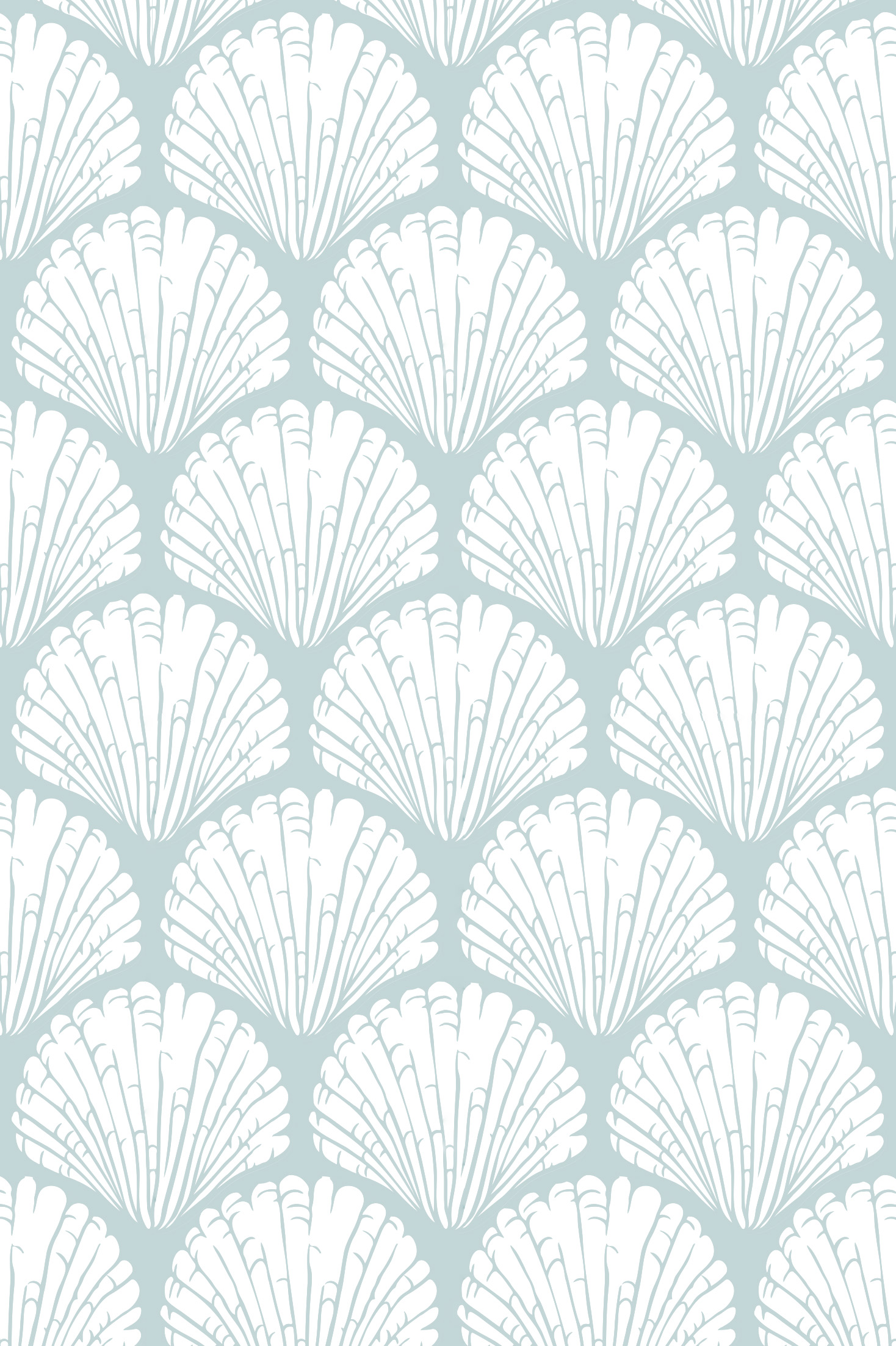 n245_m n245-papier-peint-coquillage-bleu