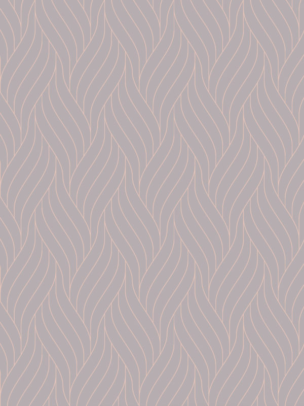 N268 papier peint lignes entrelacées