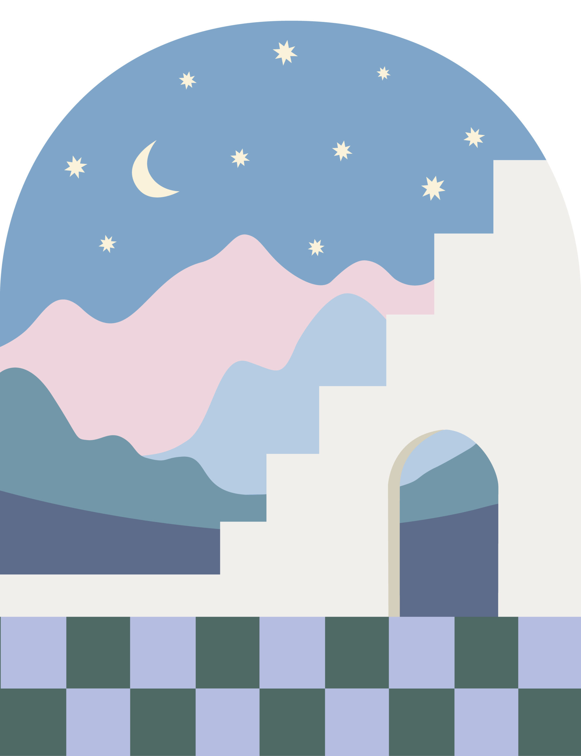 N271 papier peint mille et une nuits