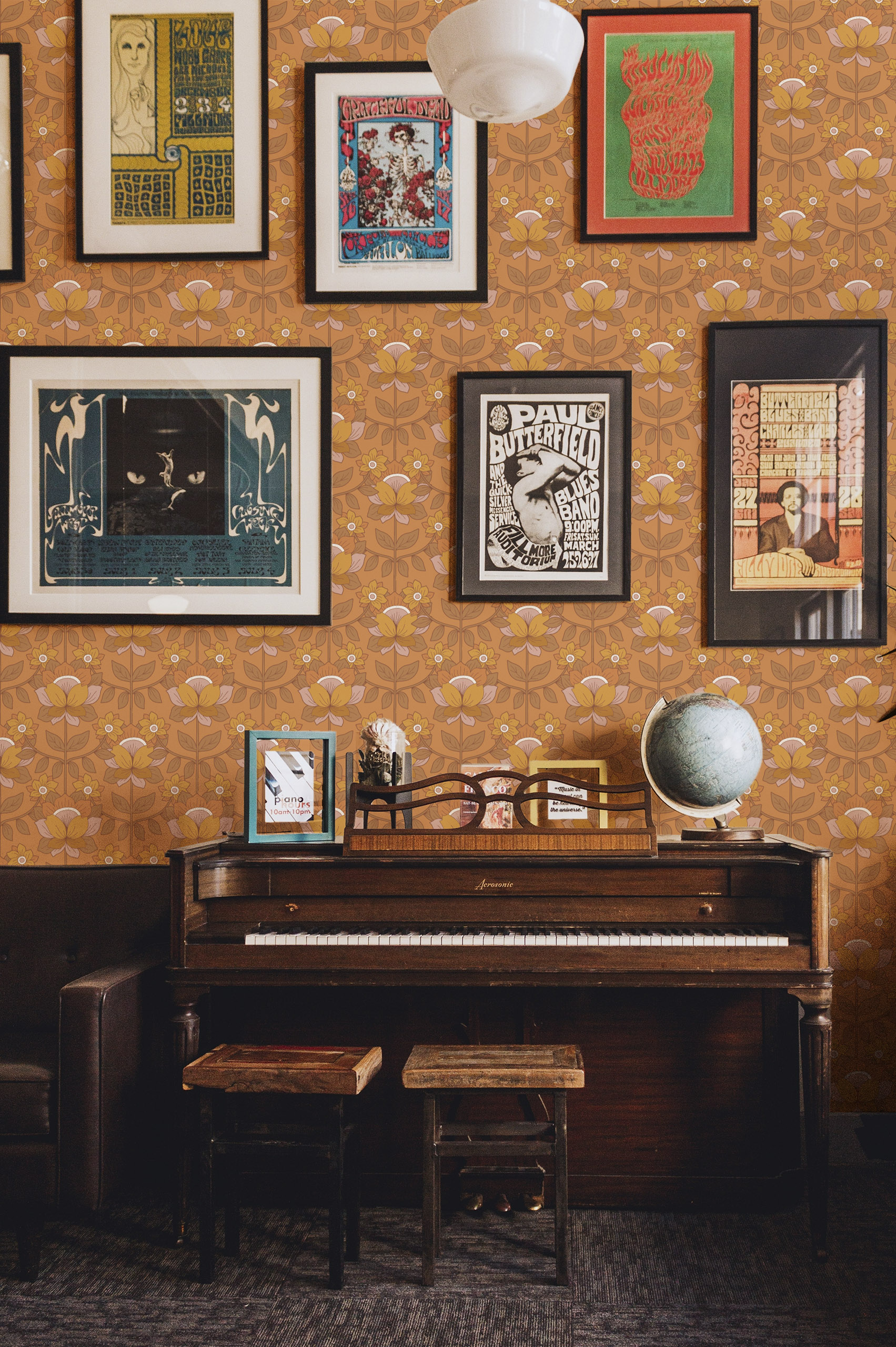 n276-1 N276 papier peint seventies