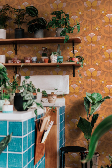 N276 papier peint seventies