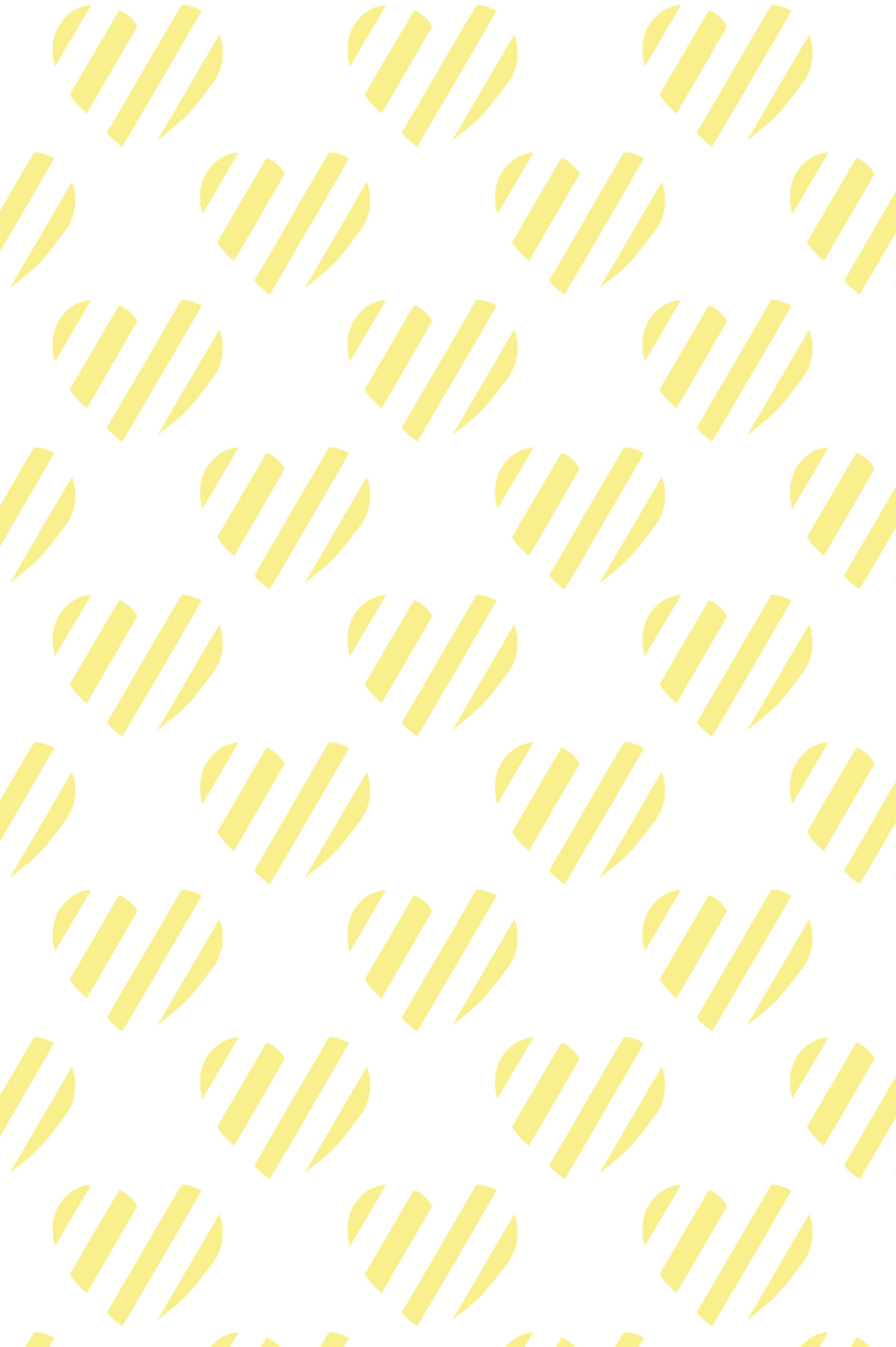 papier peint n296 coeurs rayures jaune motif