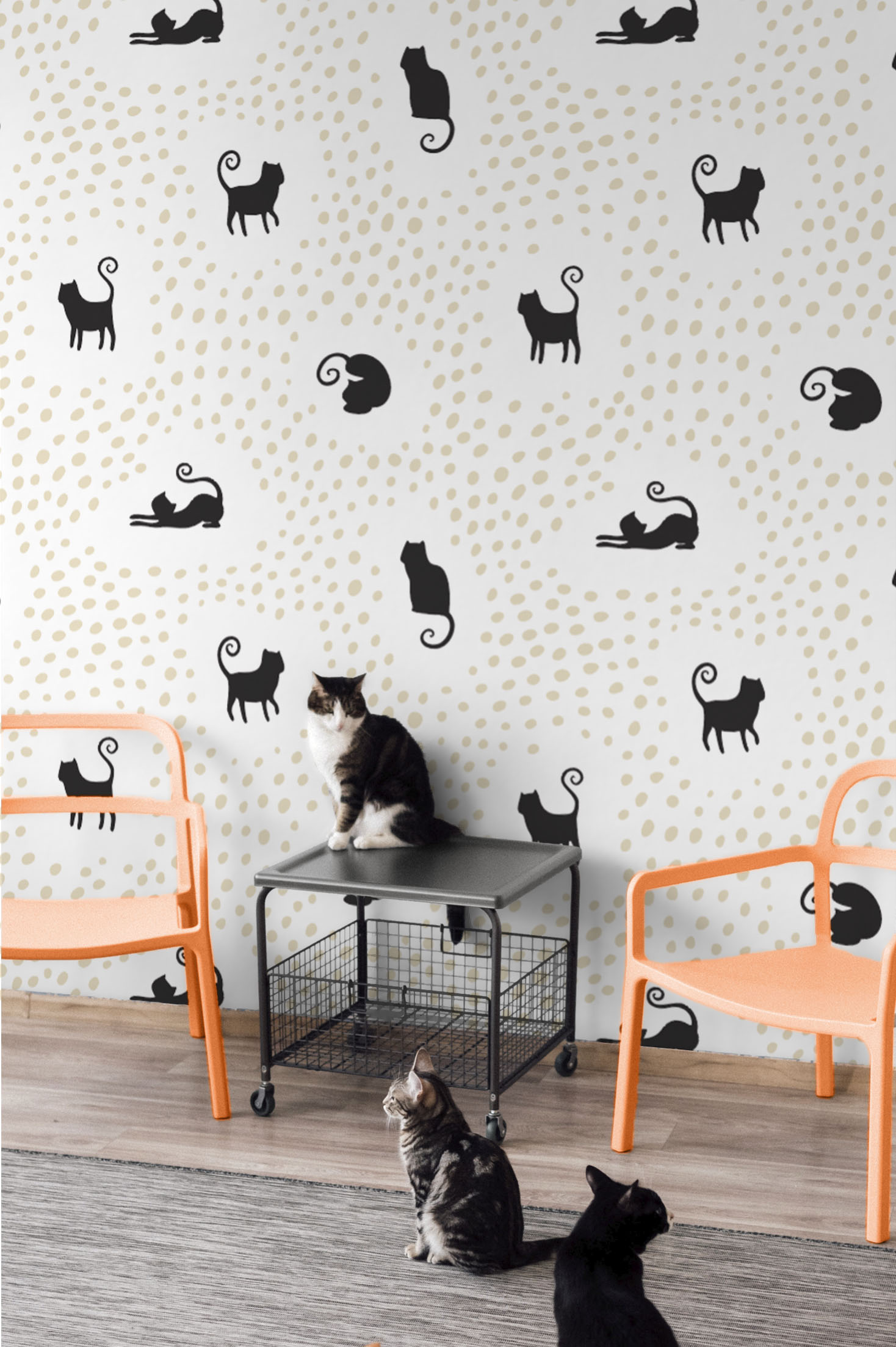 Applique murale en céramique et laiton fabriquée en Italie
