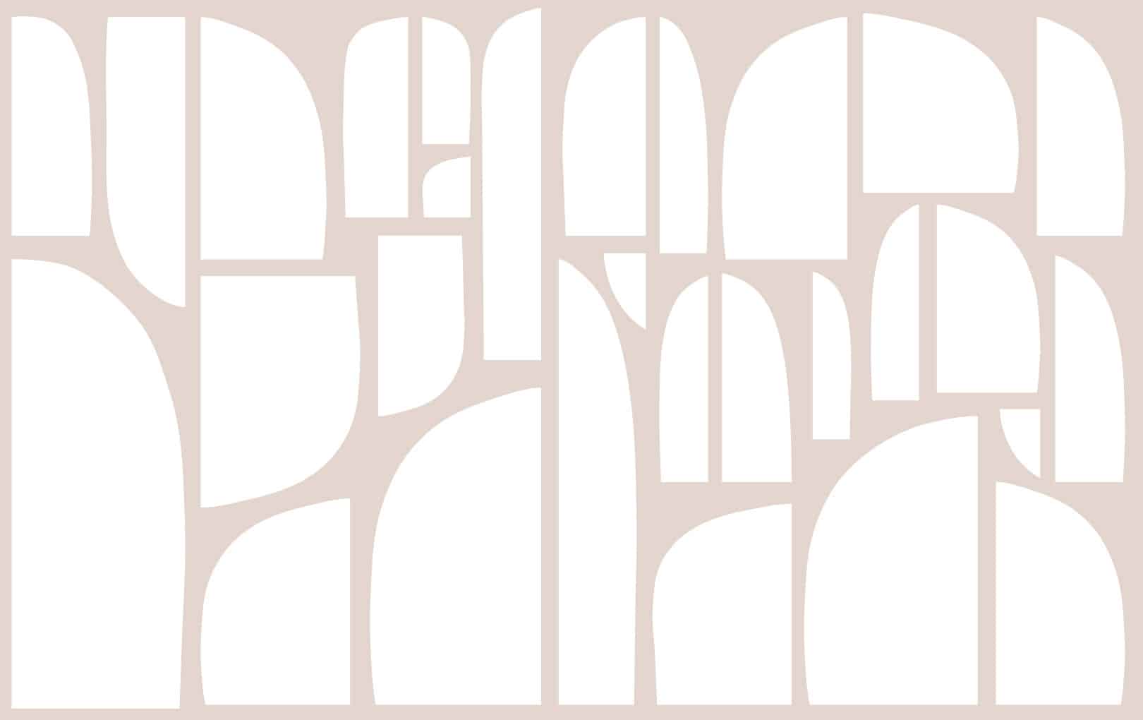 beige pattern abstract panoramic windows wallpaper