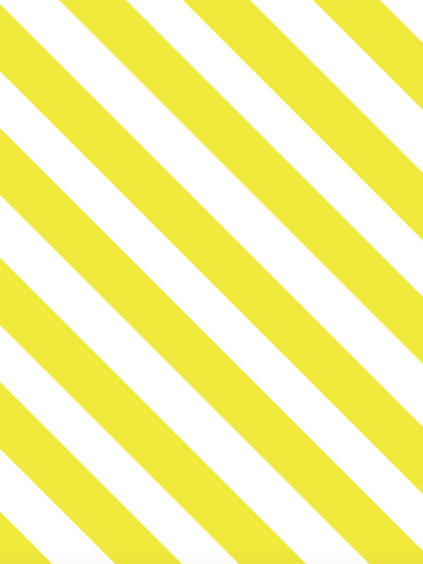 motif jaune papier peint rayures pop géométrique estivale
