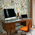 Inspirations comment décorer un bureau avec du papier peint jungle panoramique ?