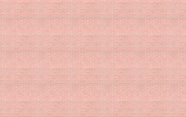 papel pintado ladrillo panoramico rosa de moda