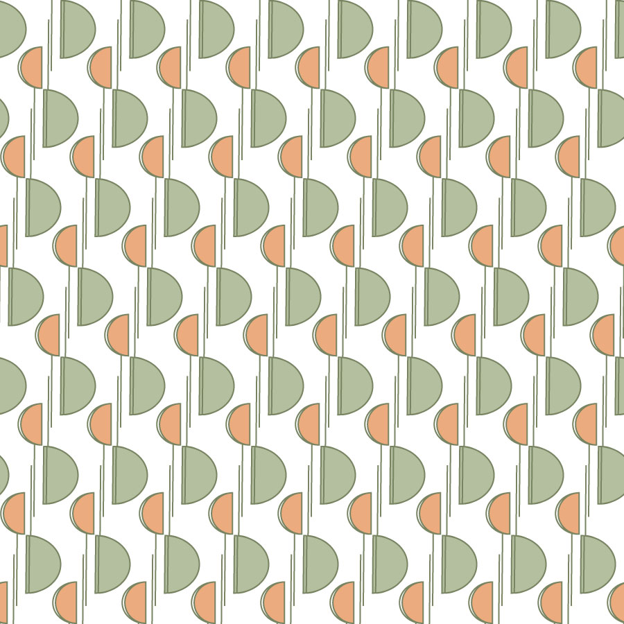 n423 papier peint géométrique zeste motif papier peint géométrique zeste n423 vert et orange motif