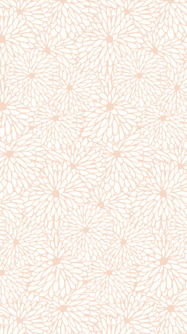 motif rose papier peint chrysanthème floral tendance