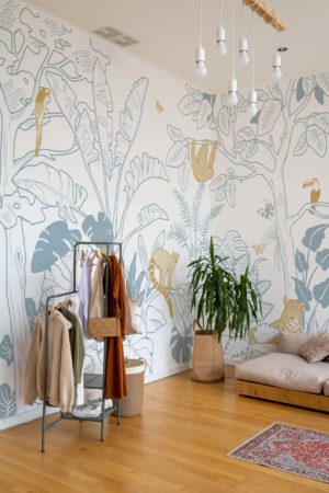wallpaper n455: Two-tone jungle