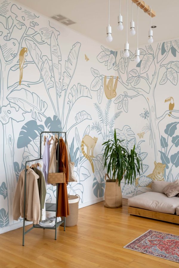 Wallpaper - Jungle Bicolore - Wellpapers