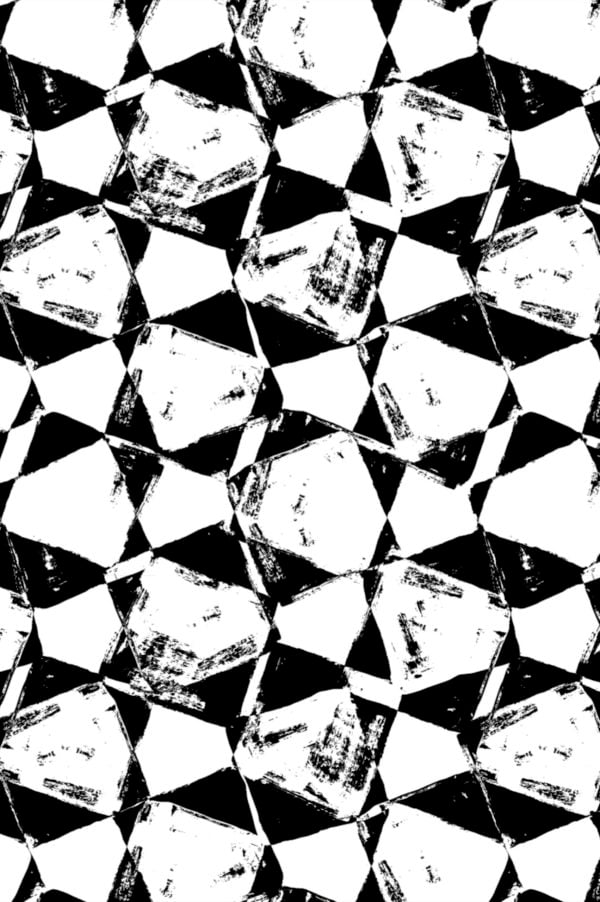 motif noir & blanc papier peint peinture abstraite panoramique