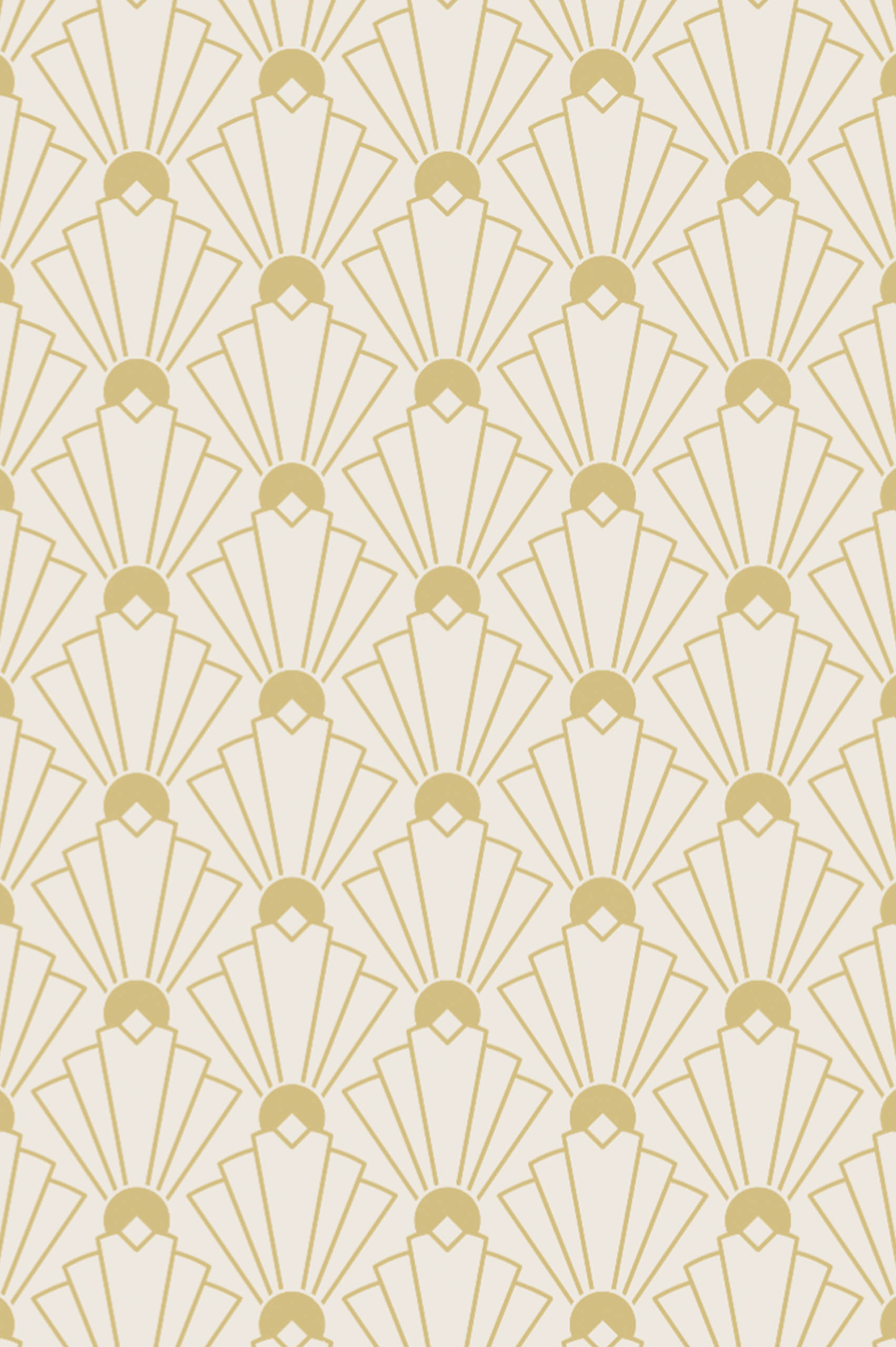 n488 beige motif papier peint palmettes géométriques art déco contemporain motif beige papier peint palmettes géométriques art déco contemporain