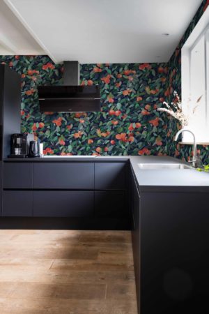Wallpaper N509 Eden Blue Kitchen