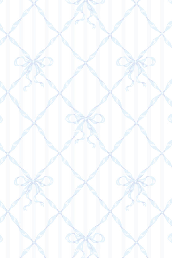motif bleu papier peint noeud papillon ruban panoramique géométrique