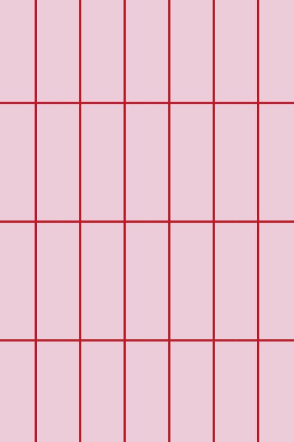 papel pintado estampado rosa azulejos geométricos elegantes