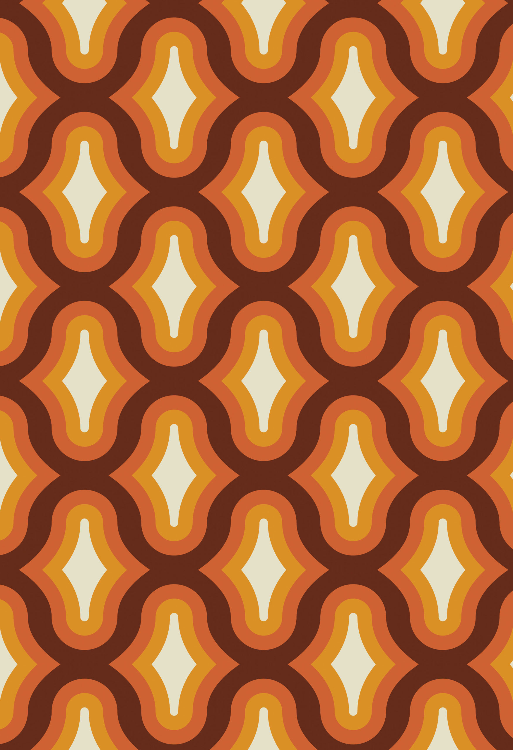 Gold,Poster,On,The,Wall,In,Child's,Bedroom,Interior,With papier peint vibrations vintage orange motif