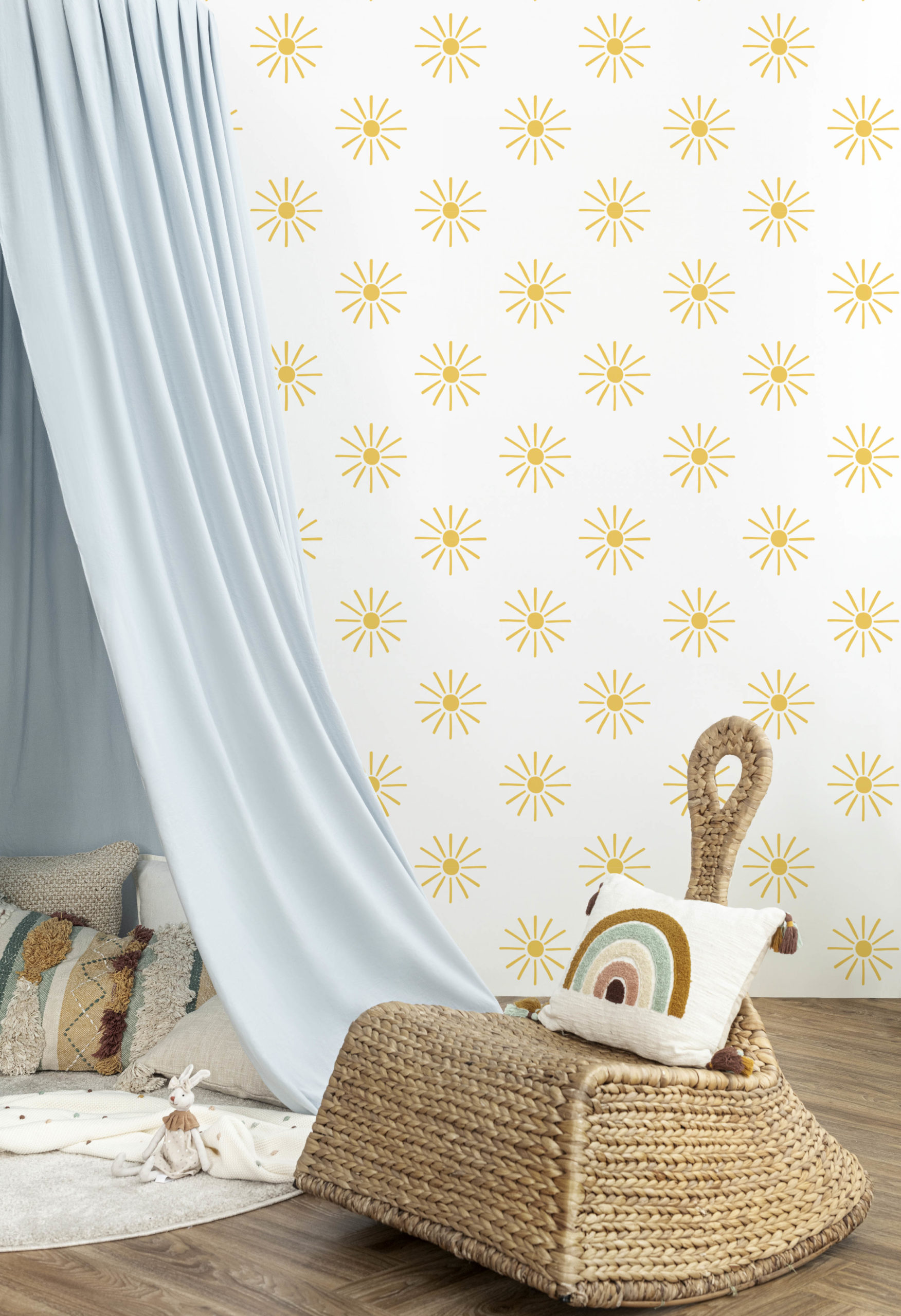 Oro,Póster,En,La,Pared,En,Dormitorio,Infantil,Interior,Con