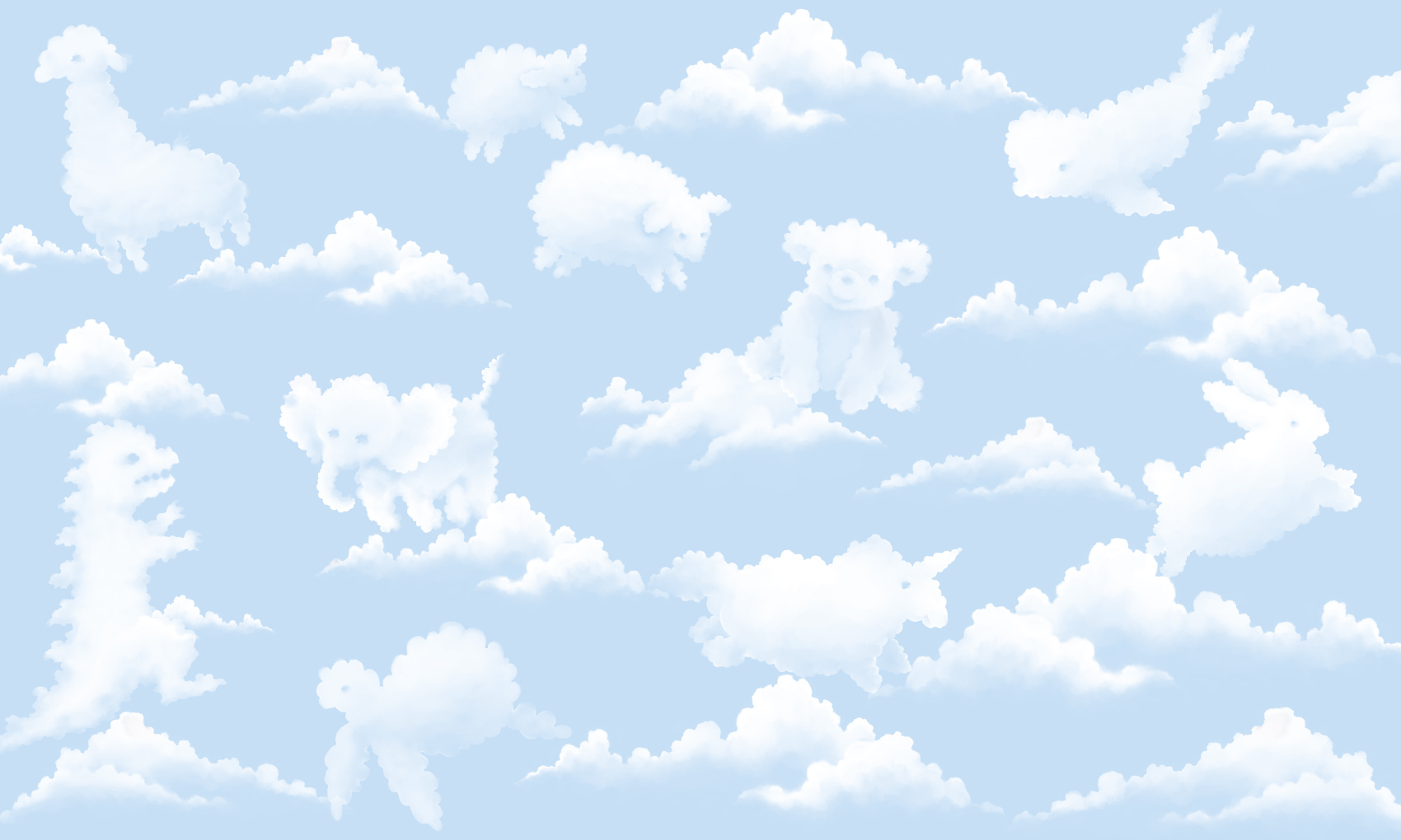 Nº632 : Nubes encantadas - patrón de zoom. N°632 : Nubes encantadas - patrón de zoom.