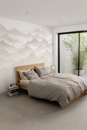 N°642 : Nieblas de los Picos - beige - dormitorio.