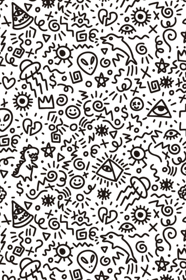 N°648 : Doodle Universe - motif.