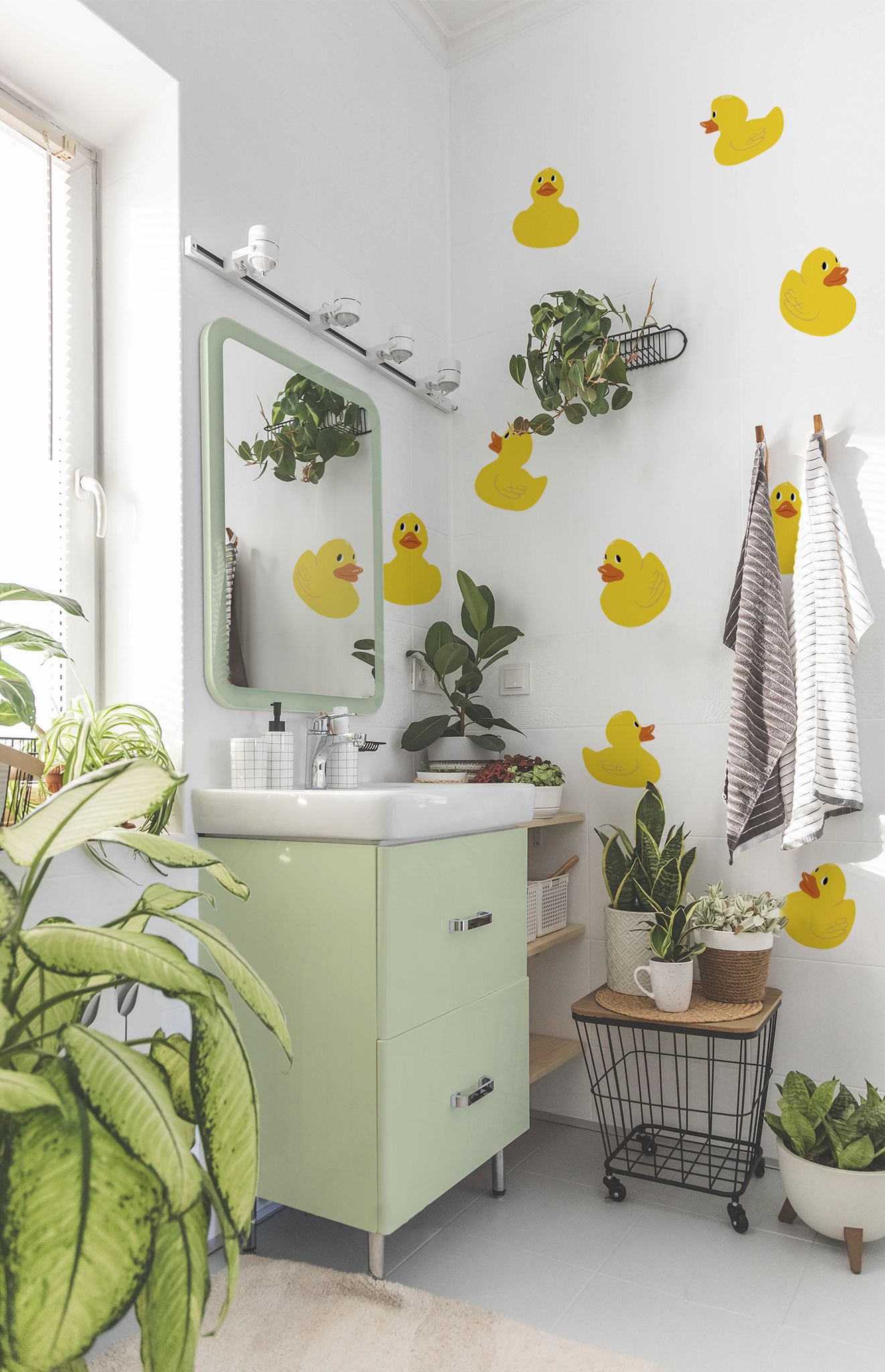 N466 jaune salle de bain 2