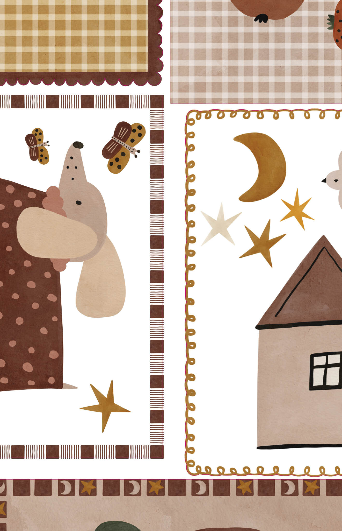 Stickers Les Copains du Mur motif zoom