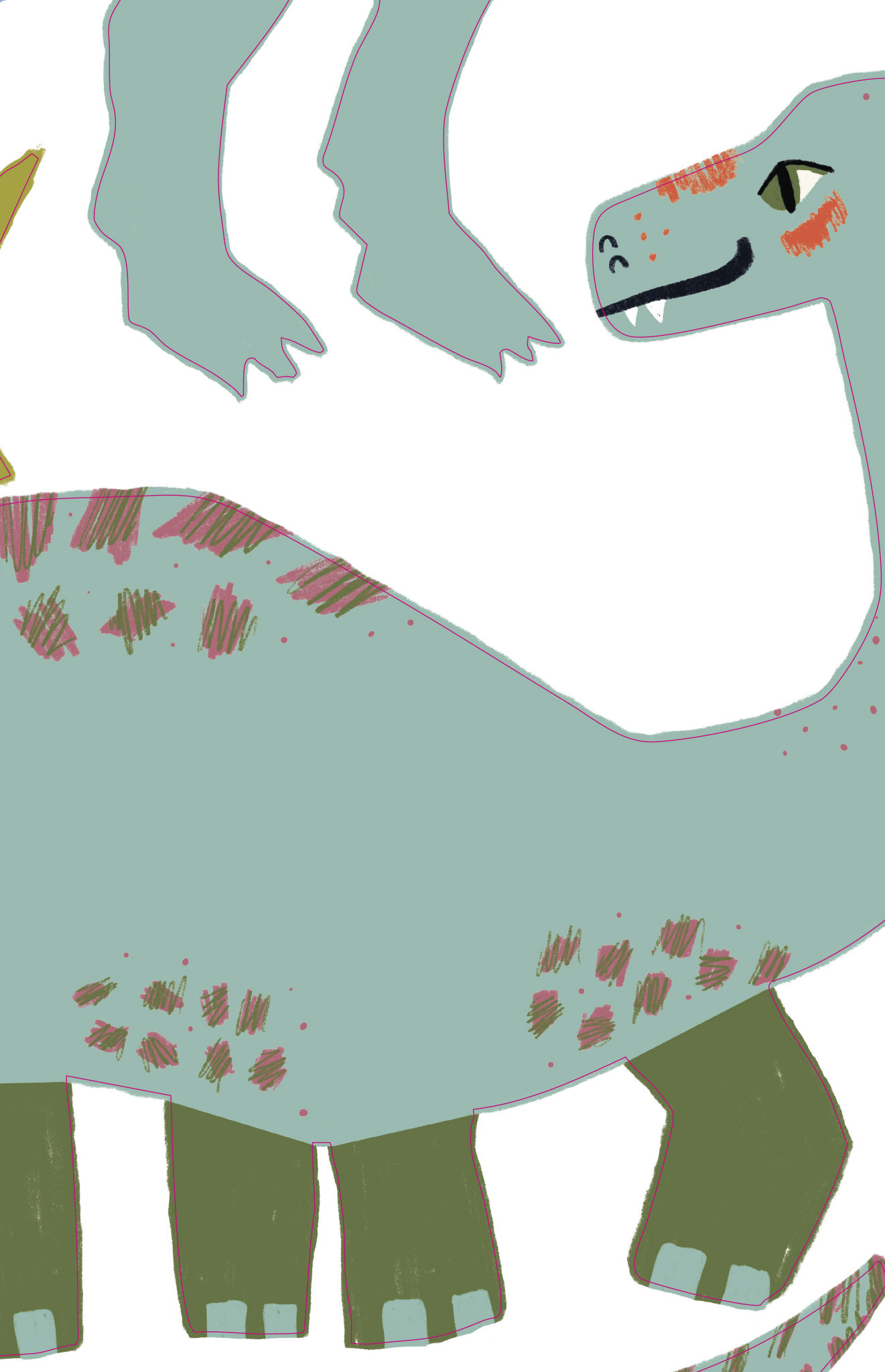 Stickers Les Dinos Rigolos