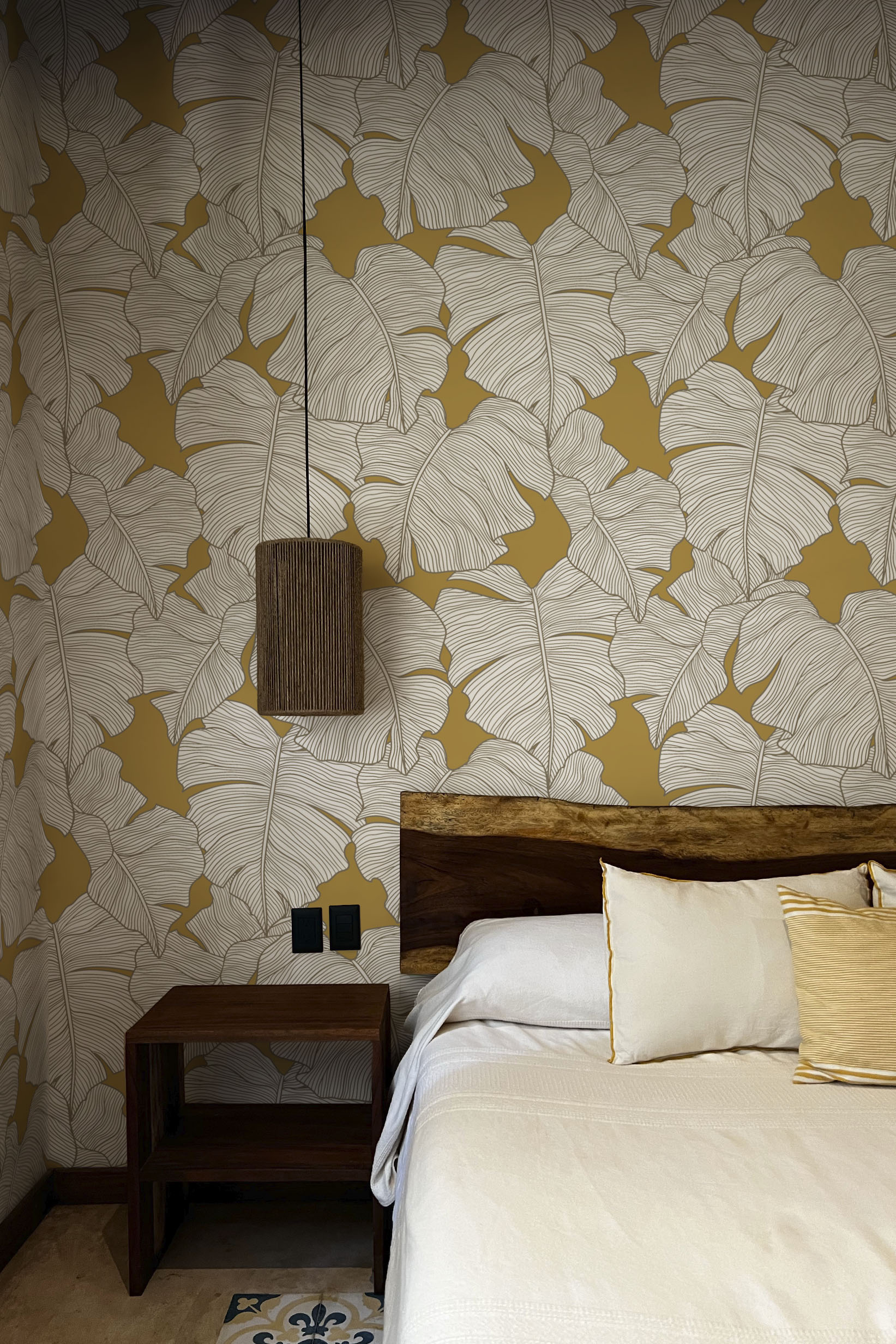 N°665 : Tropical elegance - bedroom N665 Yellow Room