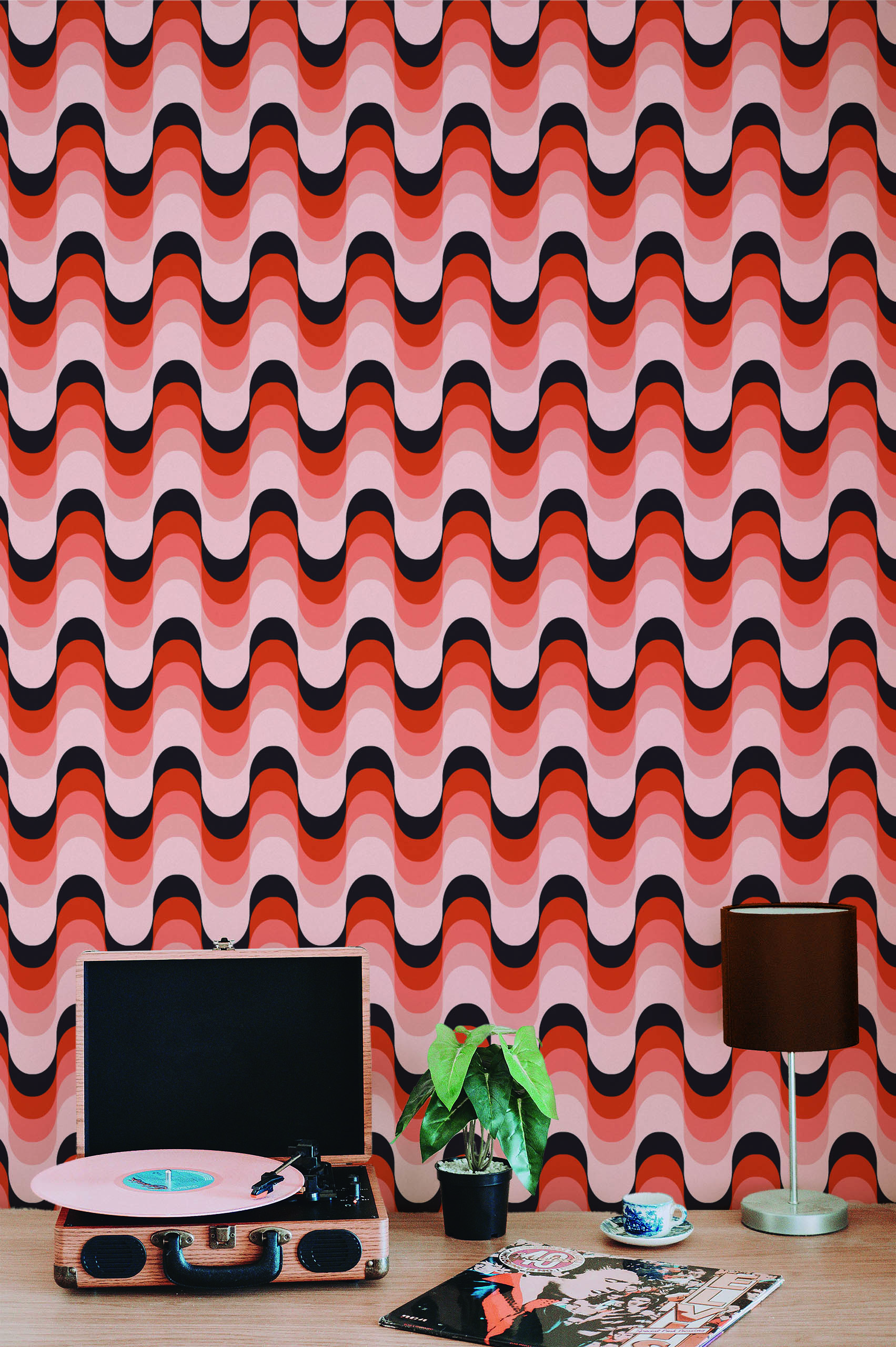 N668 Living Room Orange