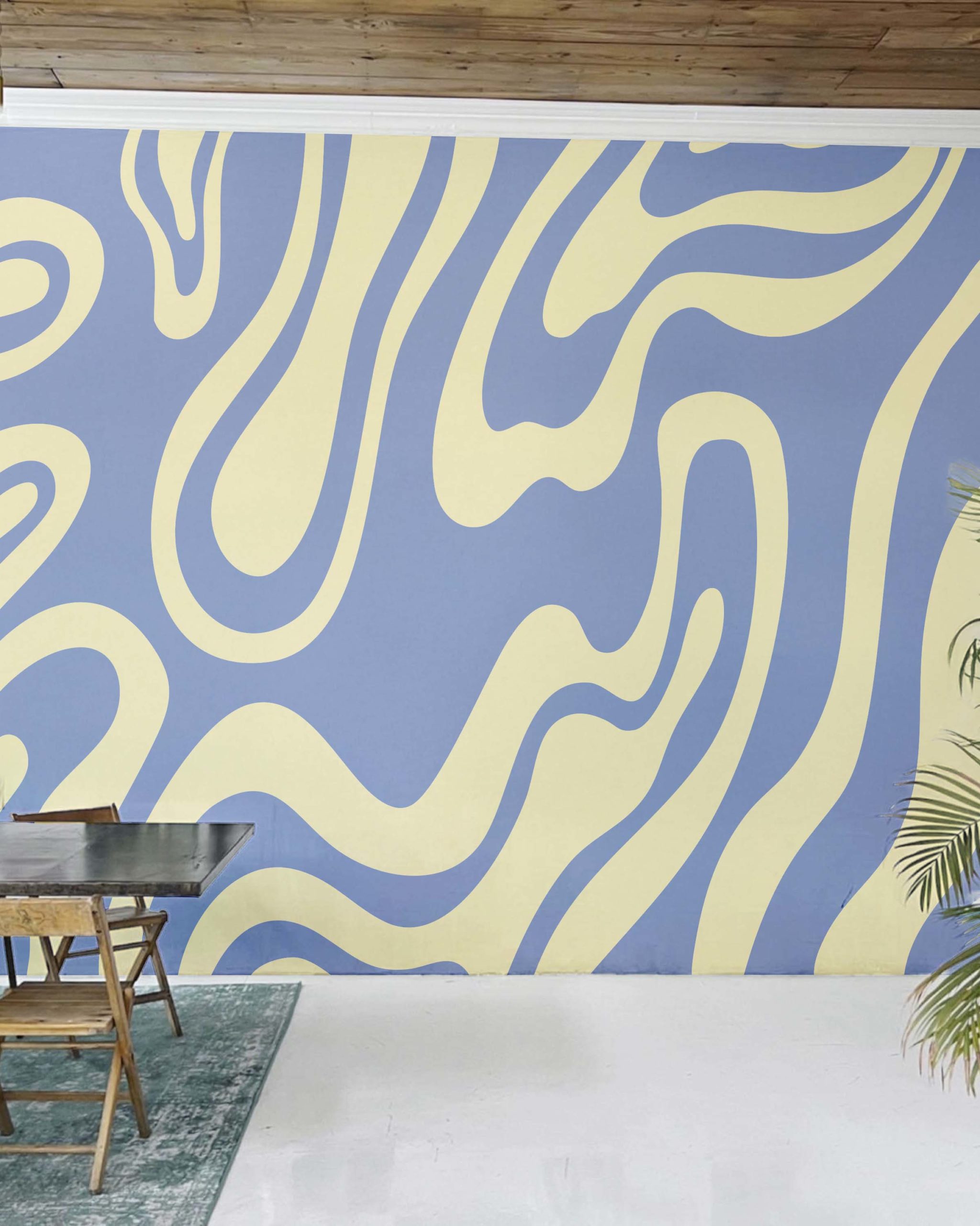 N698 bleu salon