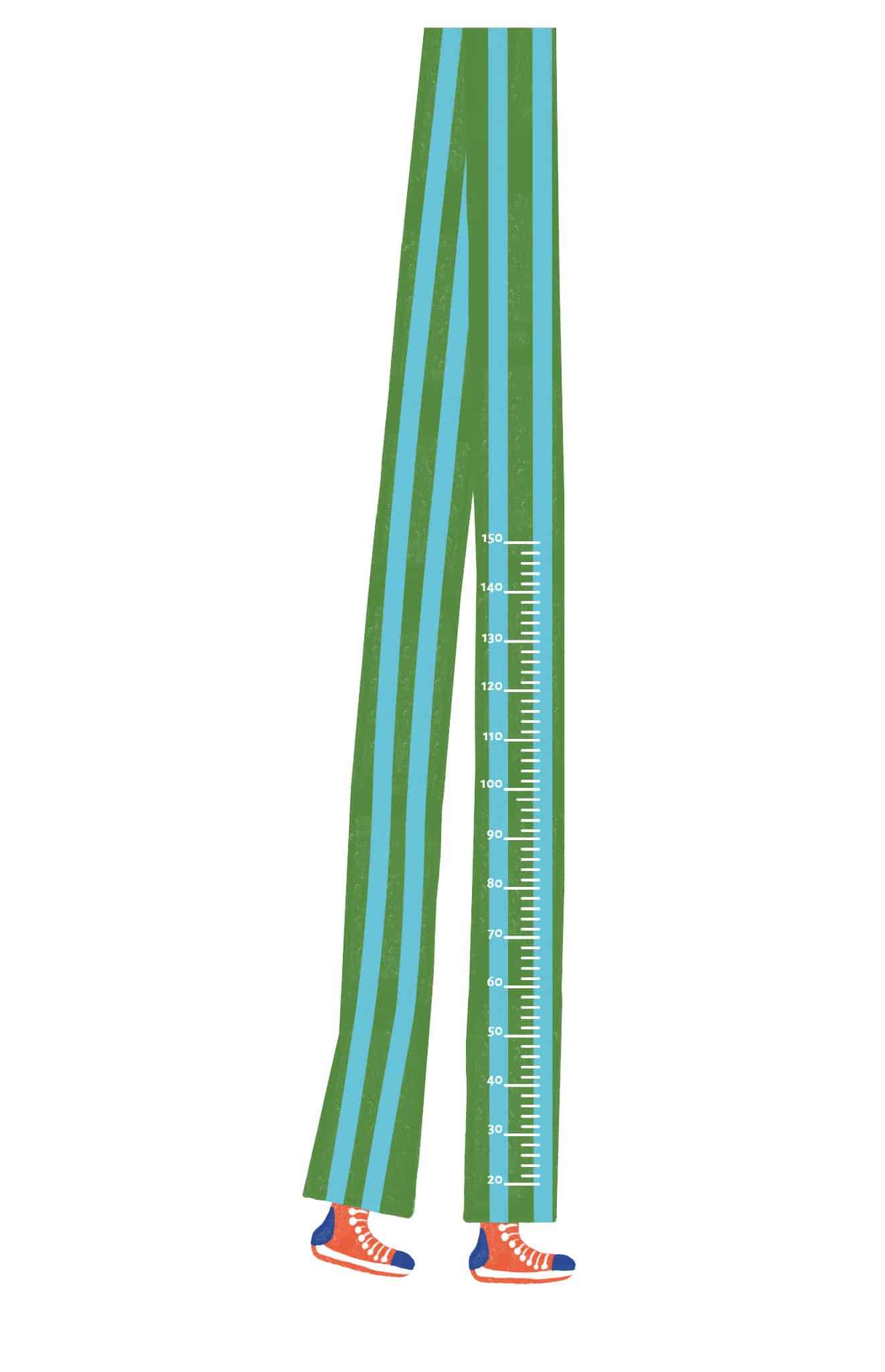 Piernas vert motif