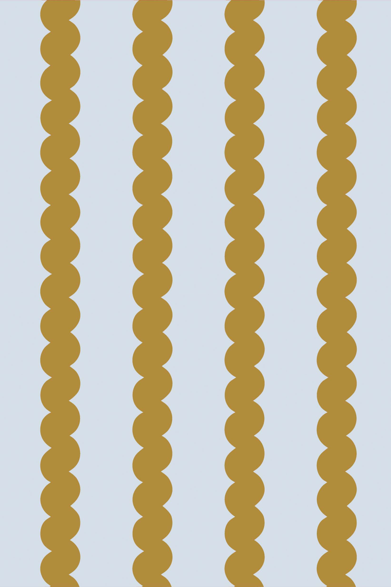 N736 Patrón Azul Marrón