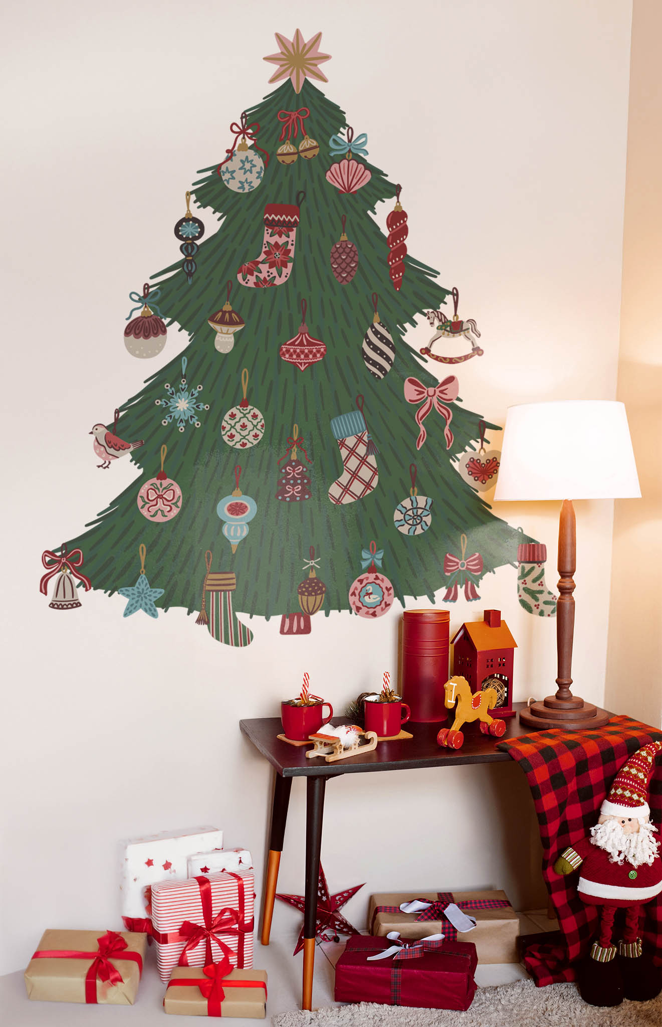 sticker sapin noel 2 salon 2